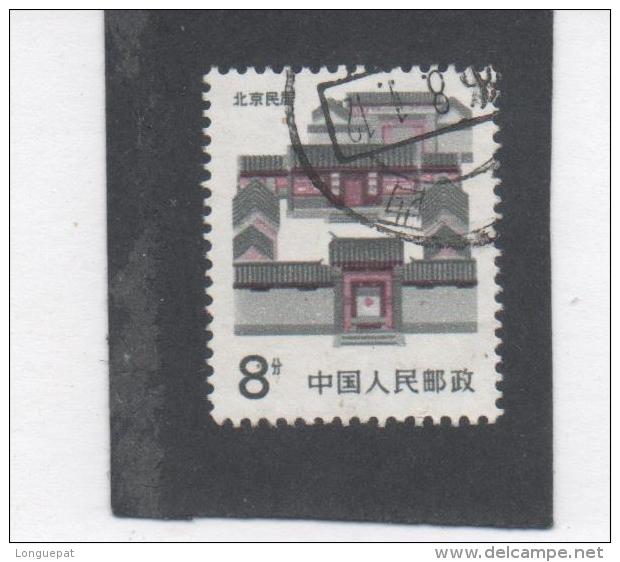 CHINE - Constructions Provinciales Traditionnelles : Beejing - - Used Stamps