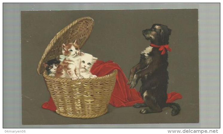 §. POEZEN-/CHATS ,EN HOND. ** Frits BAUMGARTEN = Illustrateur. - Baumgarten, F.