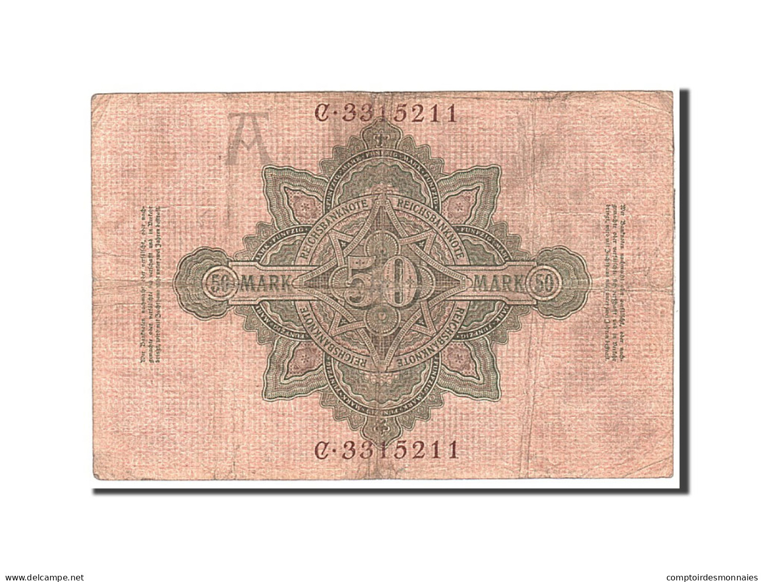 Billet, Allemagne, 50 Mark, 1910, 1910-04-21, KM:41, TB - 50 Mark