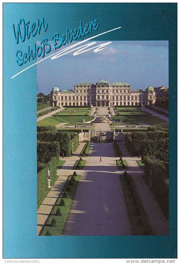 50886- VIENNA- BELVEDERE PALACE, PANORAMA, GARDENS - Belvedere