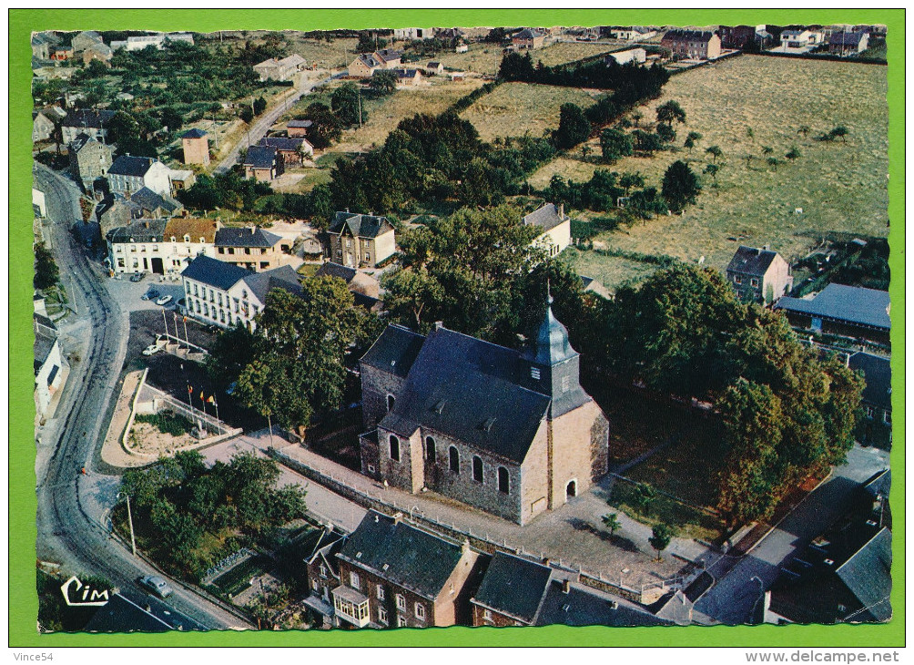 NASSOGNE - Vue Aérienne L'Eglise - Nassogne