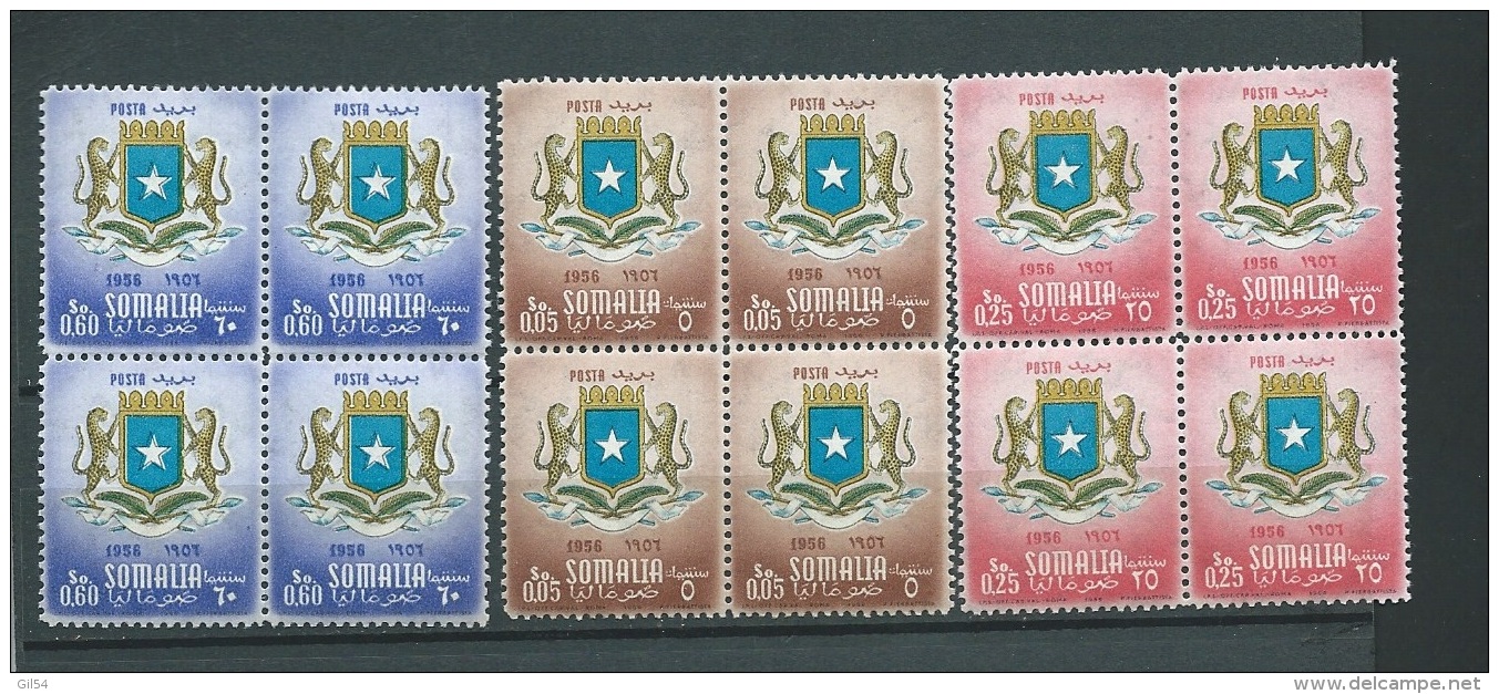 Somalie -  Yvert  Série  249 / 251 **   Bloc De 4    Ava 4502 - Somalia (1960-...)