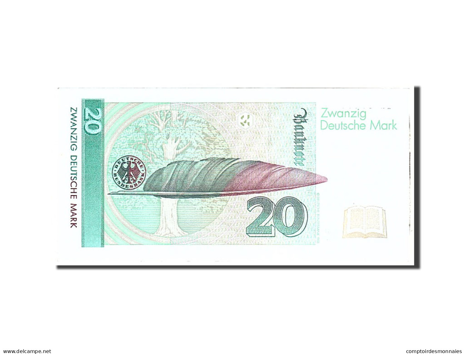 Billet, République Fédérale Allemande, 20 Deutsche Mark, 1993, 1993-10-01 - 20 Mark