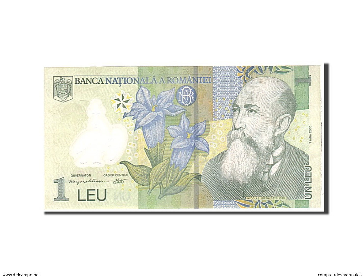 Billet, Roumanie, 1 Leu, 2005, 2005-07-01, KM:117a, TTB+ - Rumania