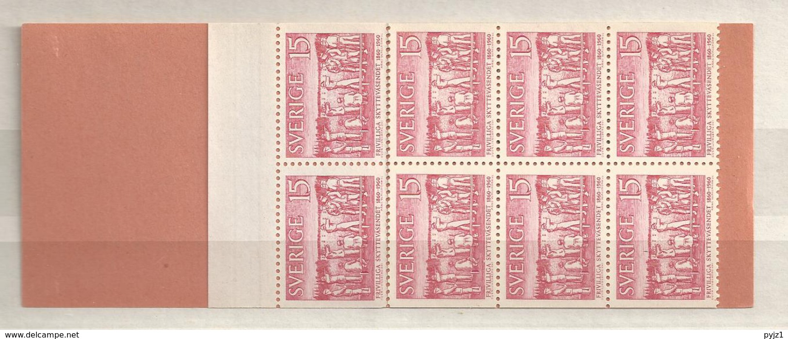 1960 MNH Booklet Sweden, Postfris - 1951-80