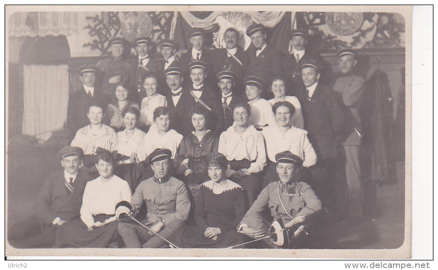 AK Foto Studentenverbindung - Schlagende Verbindung - Schläger - Ca. 1910 (25326) - Escrime