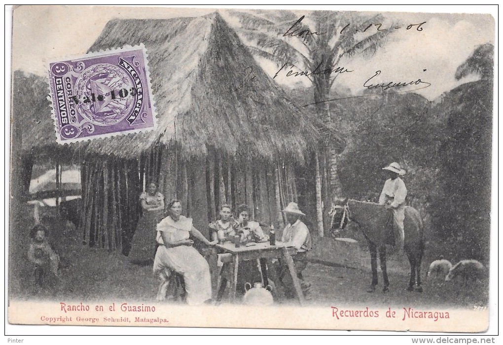 Recuerdos De NICARAGUA - Rancho En El Guasimo - Nicaragua