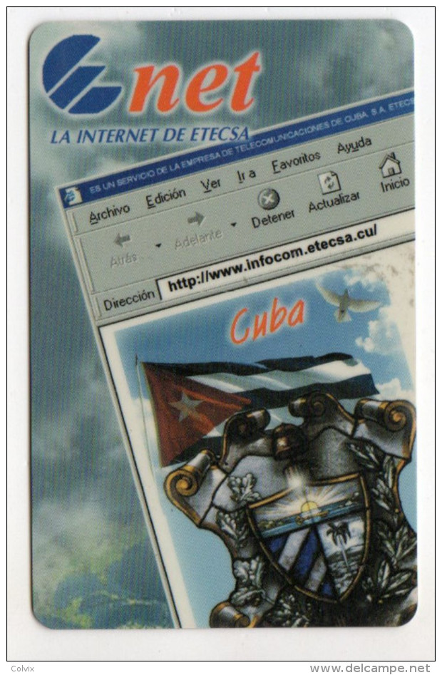 CUBA RECHARGE INTERNET ETECSA - Cuba