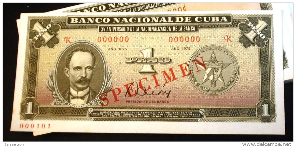 Unico Billete Conmemorativo (UNC SPECIMEN), Durante Los Primeros 40 Años De La Revolución Cubana - Cuba