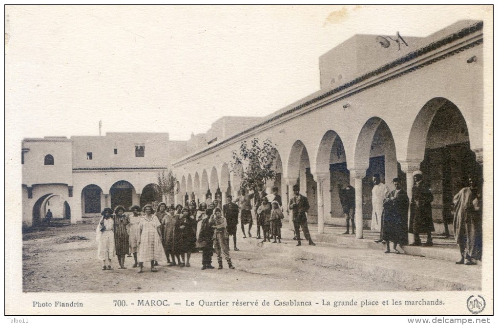 Maroc - Casablanca - Quartier Reservé - Prostitution - La Grande Place Et Les Marchands - Casablanca