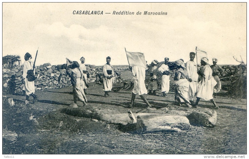 Mitaria -  Casablanca - Reddition De Marocains - Casablanca