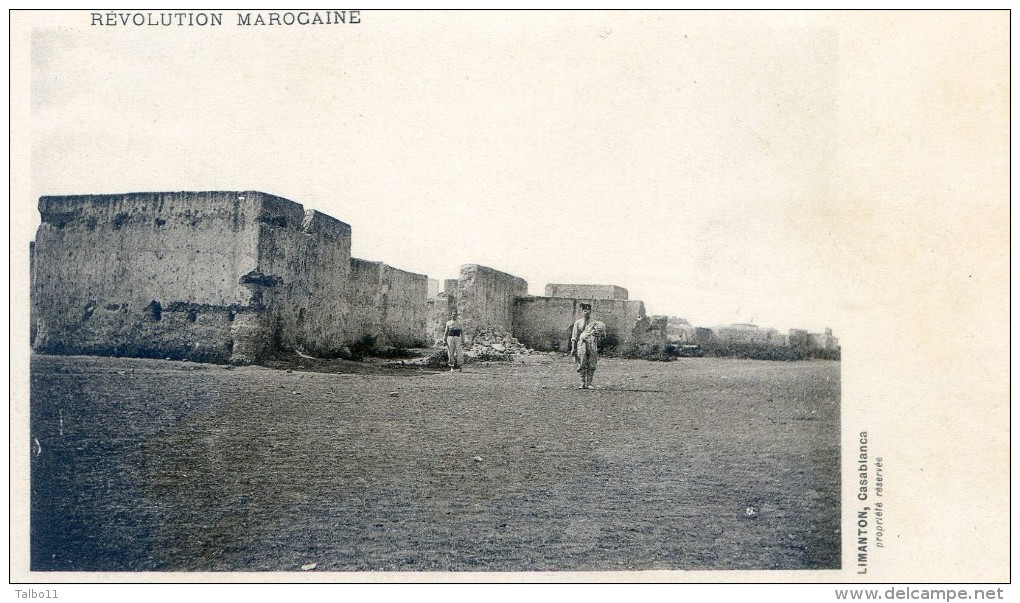 Mitaria - Revolution Marocaine - Casablanca -  Vue De Ber Rechid ( Coté Nord ) - Casablanca