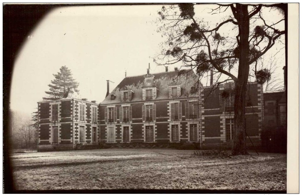 Carte Photo 37 Mosnes Château Du Sentier Façade Vue Du Parc - Autres & Non Classés