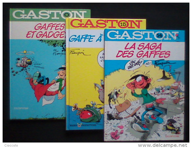 Gaston. No 0-No14-No15 - Franquin