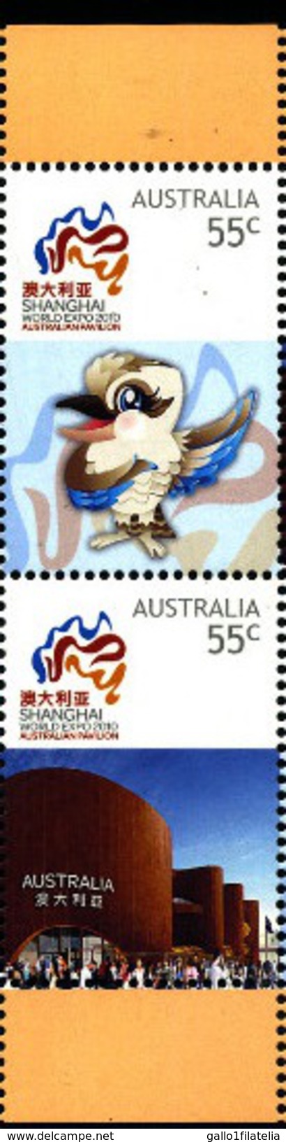 2010 - AUSTRALIA - EXPO SHANGAI. MNH - 2010 – Shanghai (Chine)