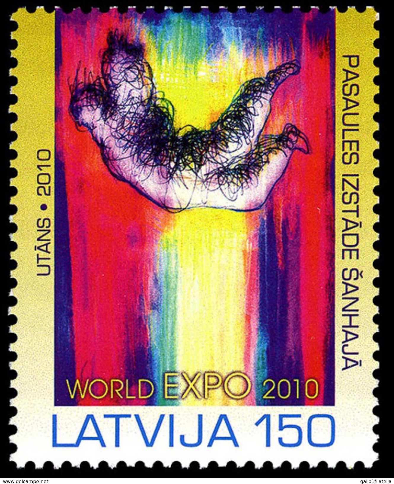 2010 - LETTONIA / LATVIA - EXPO SHANGAI. MNH - 2010 – Shanghai (Chine)