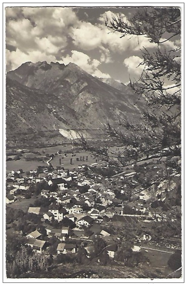 PAYS DE GALLES WALLIS - TURTMANN, Panorama Sur Le Village, Glacée - Autres & Non Classés