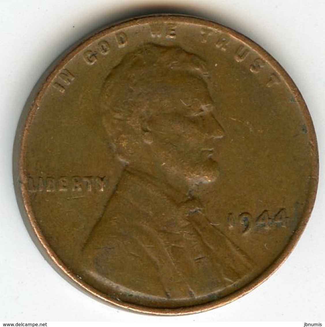 Etats-Unis USA 1 Cent 1944 KM A132 - 1909-1958: Lincoln, Wheat Ears Reverse