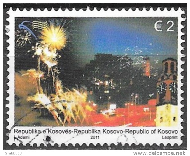 Kosovo - Anniversaire Indépendance - Y&T N° 76 - Oblitéré - Kosovo