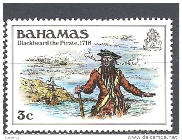 BAHAMAS     -  1980 History Of The Bahamas        USED - Bahamas (1973-...)