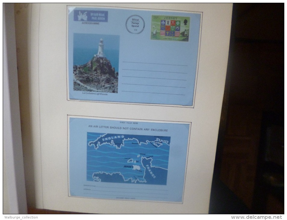 DEPART 1 EURO ! JERSEY SUPERBE COLLECTION TIMBRES NEUFS XX+DOCUMENTS+NOMBREUX CARNETS !!!