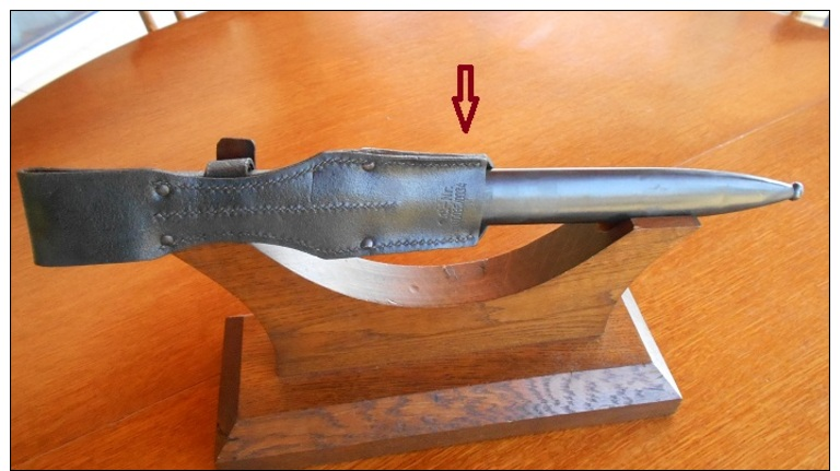 Baionnette Mauser 98K CVL ( WKC ) "Weyersberg, Kirschbaum & Cieest" N° 7809 Q