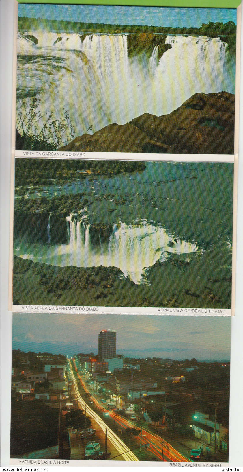 Brazil Argentina - Cataratas Do Iguacu Falls - Folder Fotolembrancas - All Scanned - Other & Unclassified