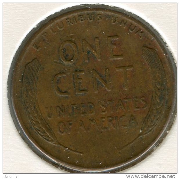 Etats-Unis USA 1 Cent 1956 D KM A132 - 1909-1958: Lincoln, Wheat Ears Reverse