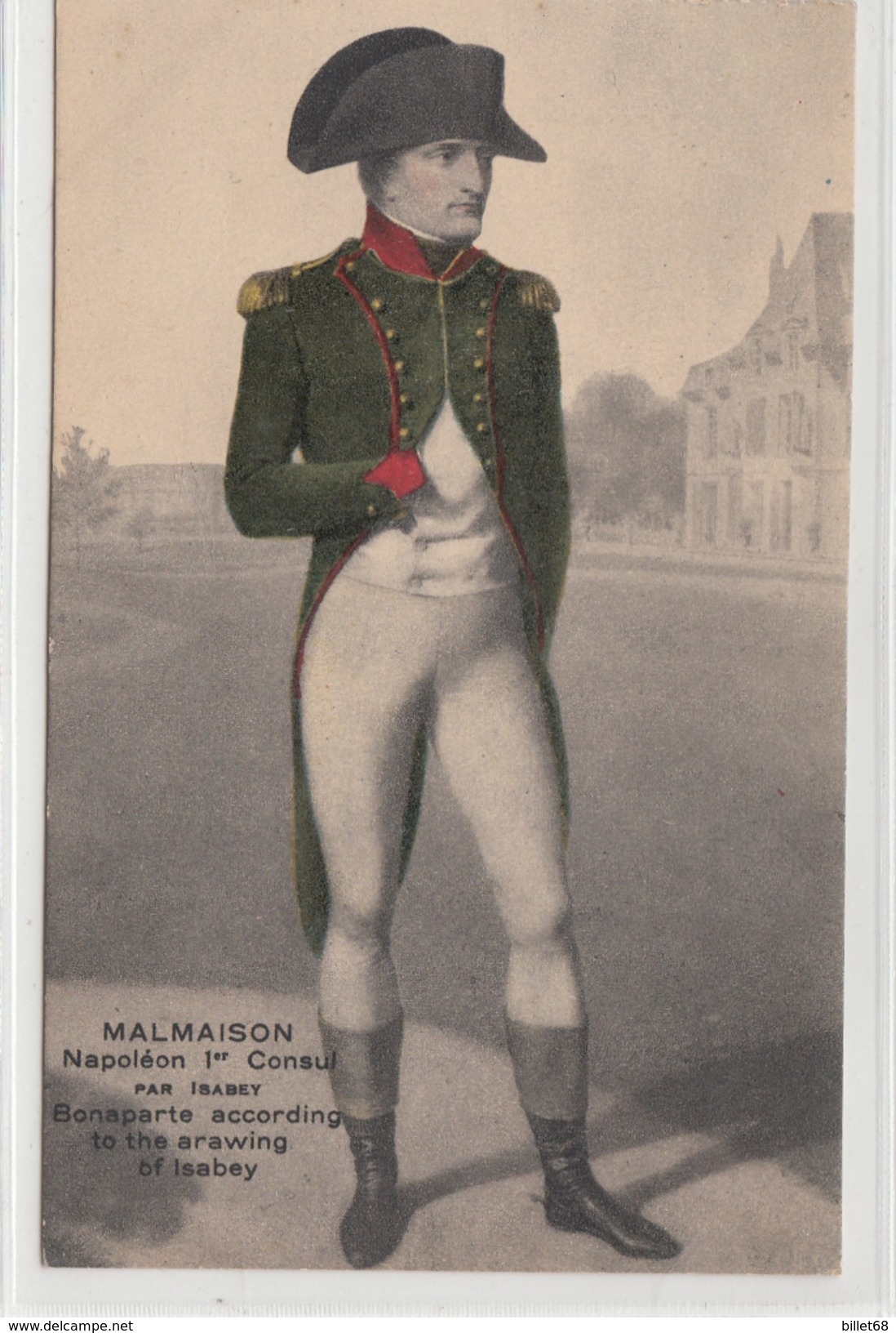 CPA  - MALMAISON  - NAPOLEON 1er CONSUL Par ISABEY - Non Circulé - Histoire