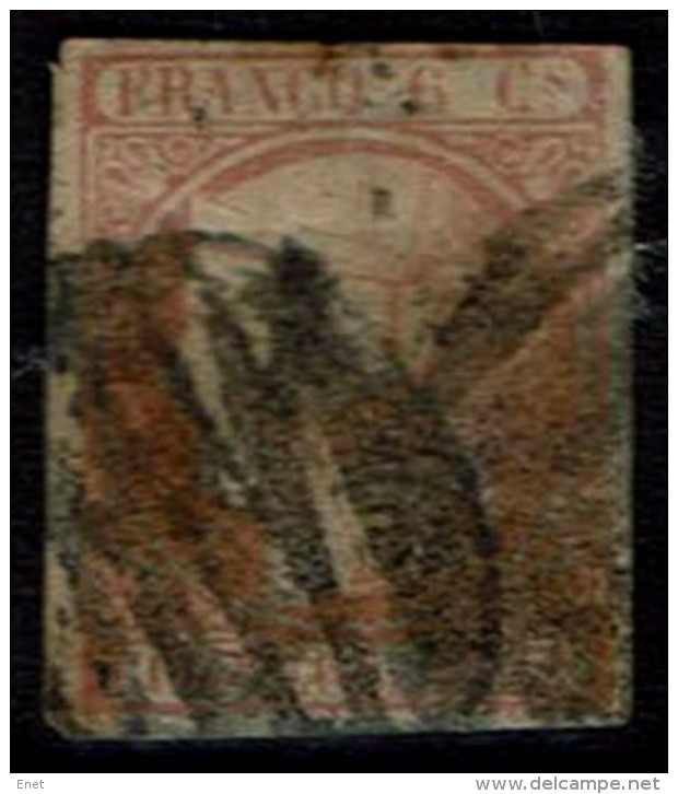 Spanien Espana 1852 - Isabella II - MiNr 12 - Used Stamps