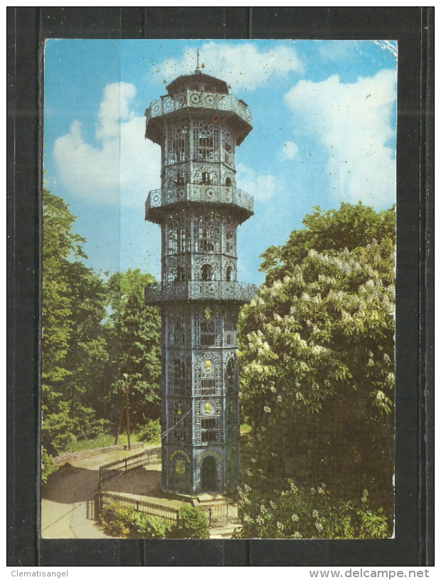 110w * LÖBAU * AUSSICHTSTURM AUF DEM LÖBAUER BERG **!! - Loebau