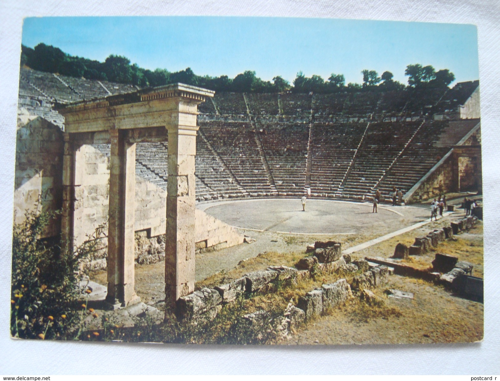 Greece Epidaurus. The Ancient Theatre Bo1 - Greece