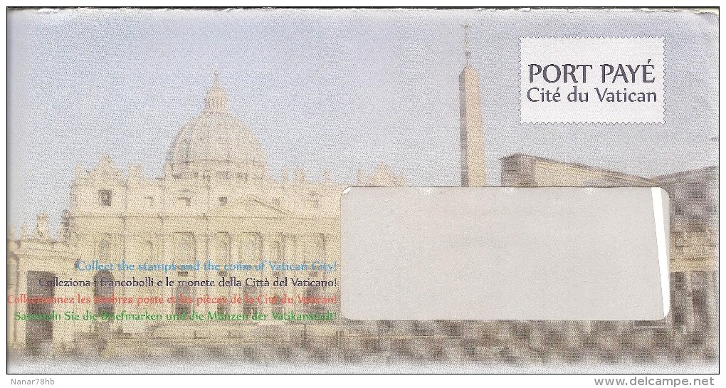 Lettre Du Vatican En Port Payé - Lettres & Documents