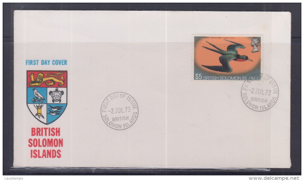 British Solomon Islands 1973 Bird Definitive FDC - Autres & Non Classés