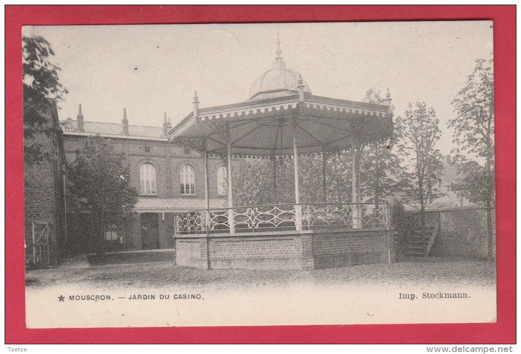 Mouscron  - Jardin Du Casino - Kiosque- 1903  ( Voir Verso ) - Moeskroen