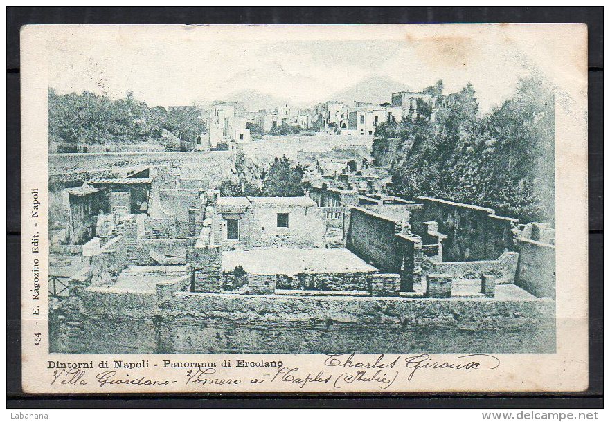 Italie, Napoli, Panorama Di Ercolano - Ercolano