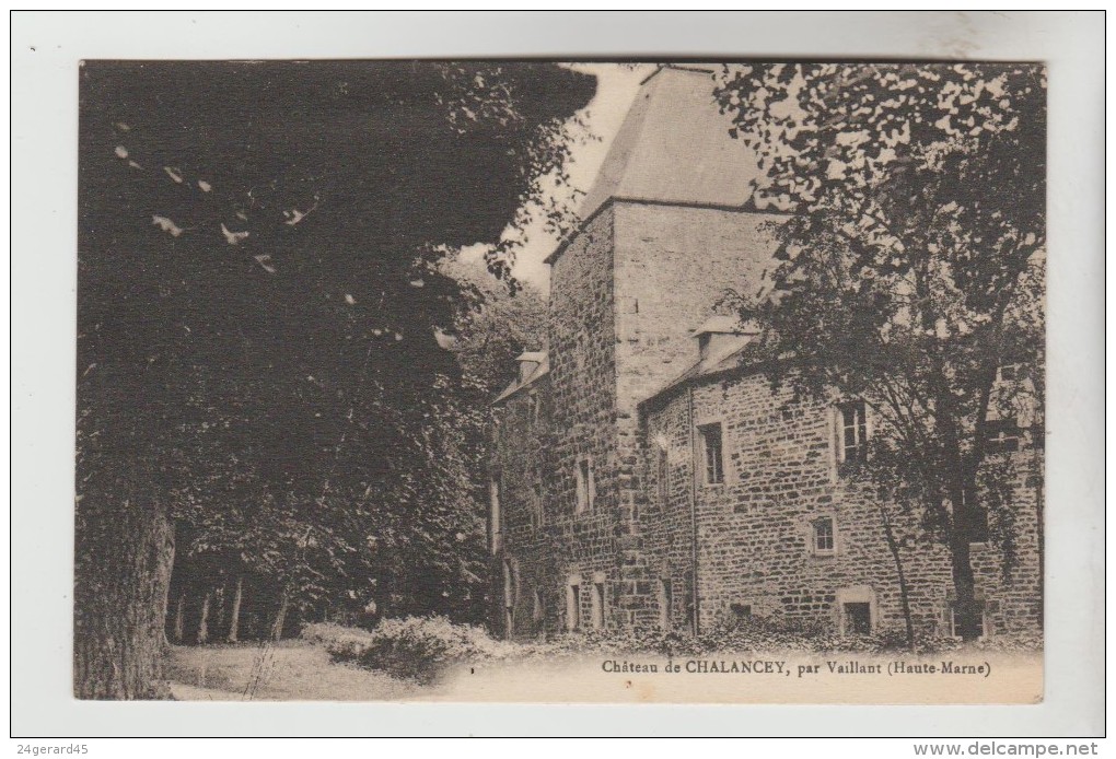 CPSM CHALANCEY (Haute Marne) - Le Château - Autres & Non Classés