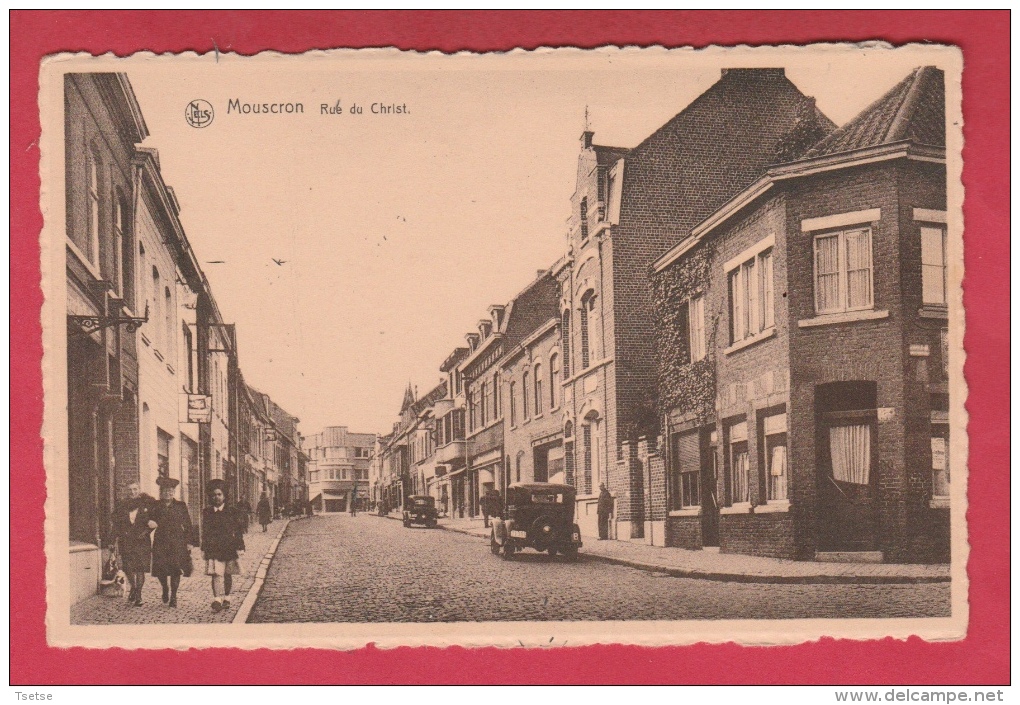 Mouscron - Rue Du Christ - Oldtimer ( Voir Verso ) - Mouscron - Moeskroen