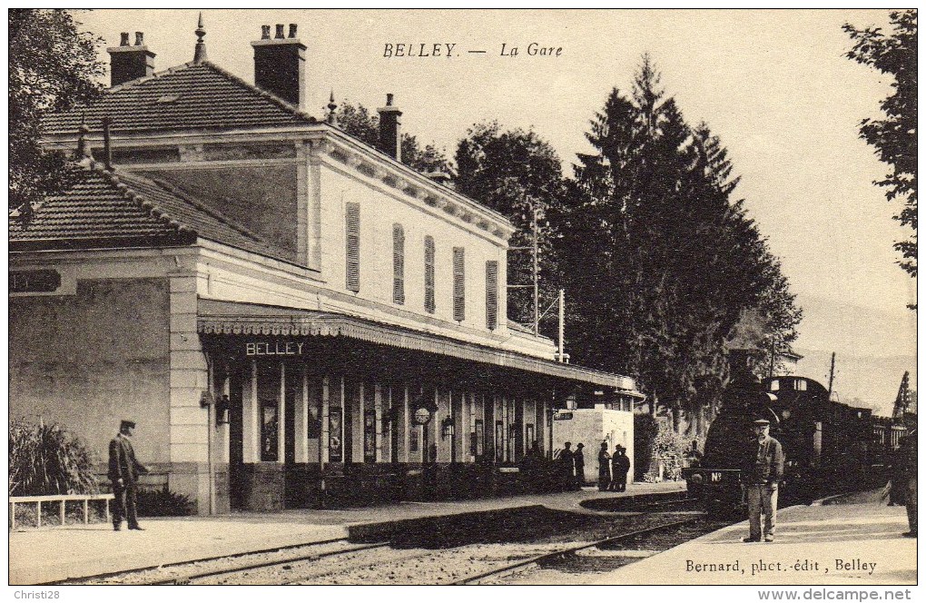 DPT 01 BELLEY La Gare - Belley