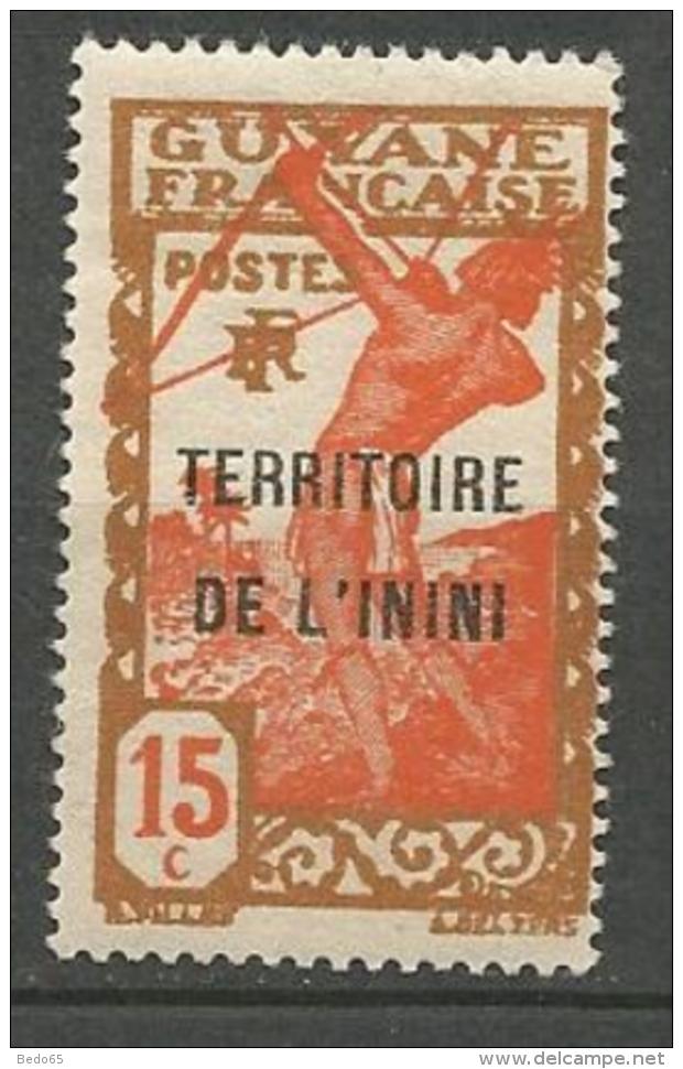 ININI  N° 6 GOM COLONIALE NEUF* *   SANS CHARNIERE  / MNH - Unused Stamps