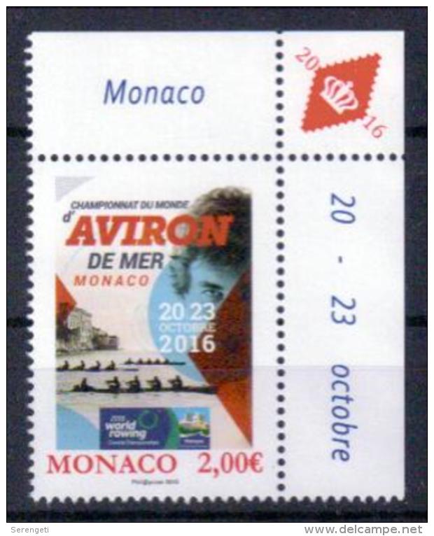 Monako 'WM Im Meeresrudern' / Monaco 'World Rowing Coastal Championships' **/MNH 2016 - Rudersport