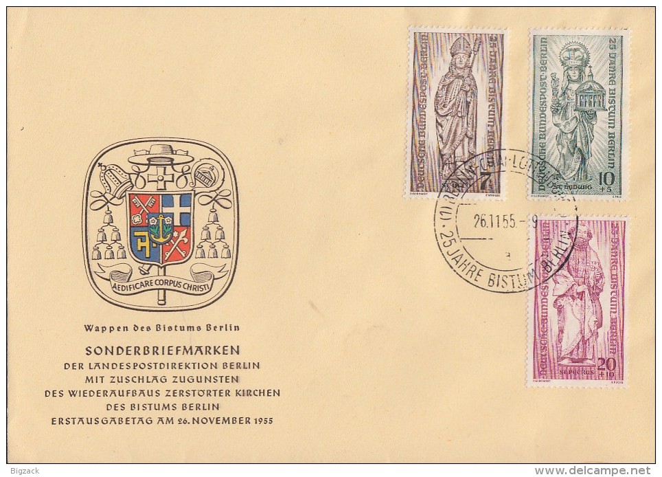 Berlin FDC Minr.132-134 SST - Sonstige & Ohne Zuordnung