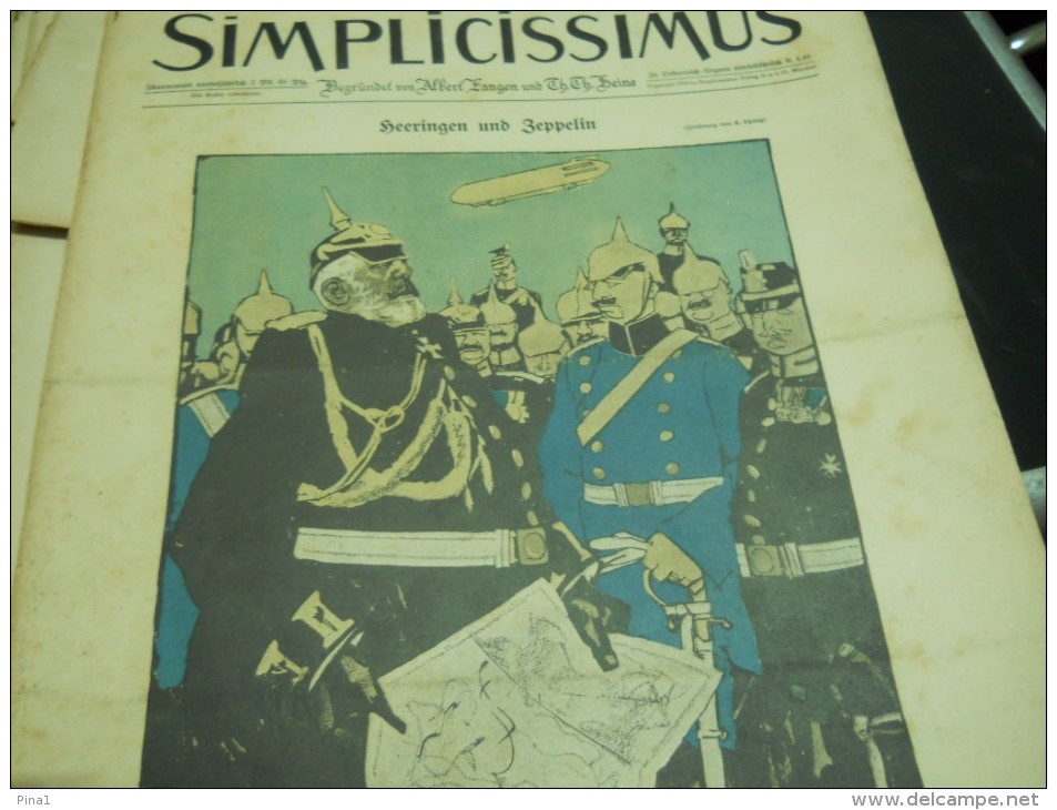 30 MAI    -  SIMPICISSIMUS  1910 - Altri & Non Classificati