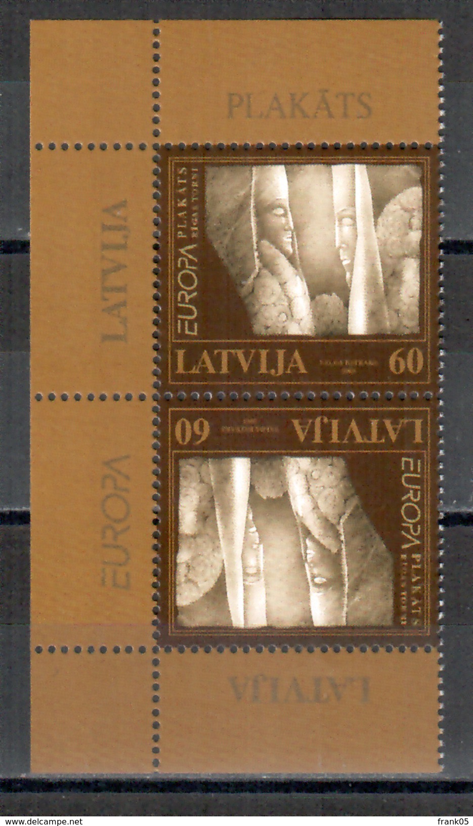 Lettland / Latvia / Lettonie 2003 Kehrdruck EUROPA ** - 2003