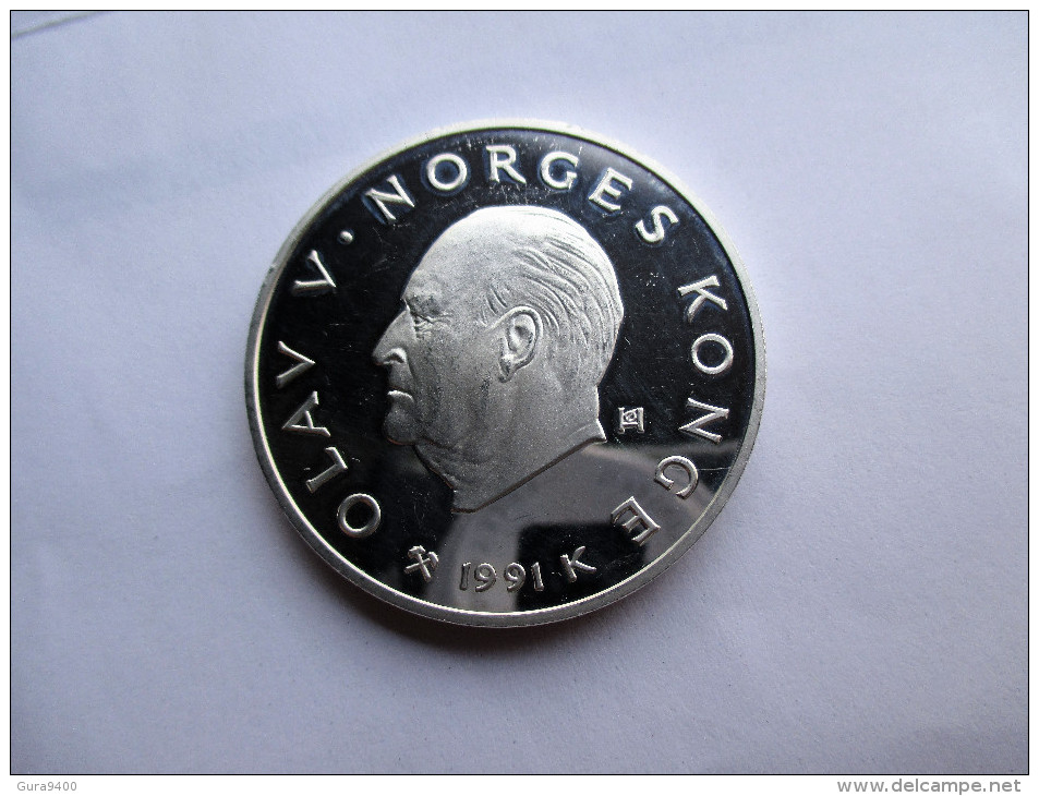 Norway, 100 Kroner, 1991 Speed Skaters. - Norway