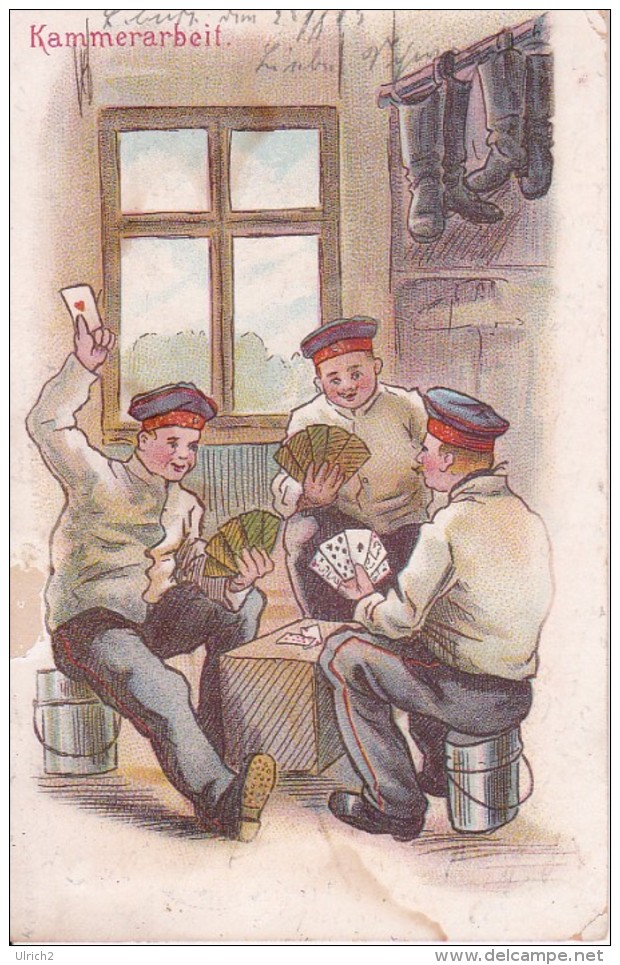 AK Kammerarbeit - Humor - 1903 (25378) - Humoristiques