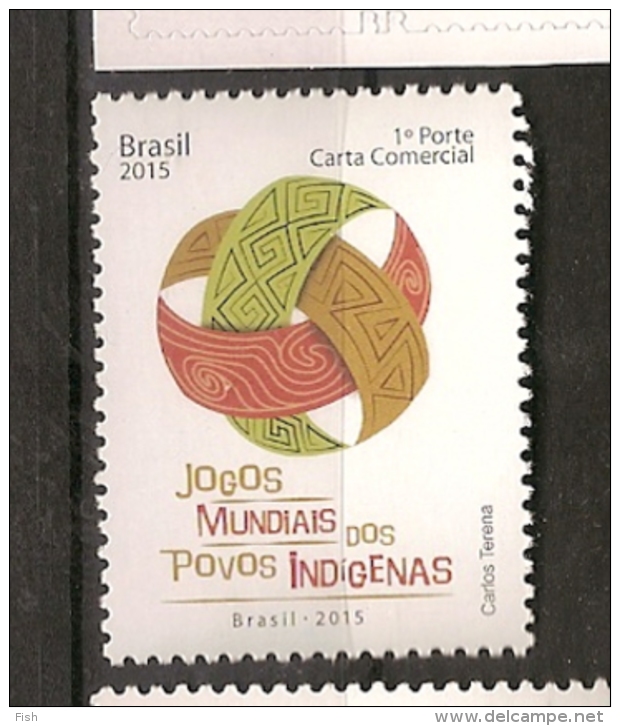 Brazil ** &  World Games Of Indigenous Peoples 2015 (6665) - Unused Stamps