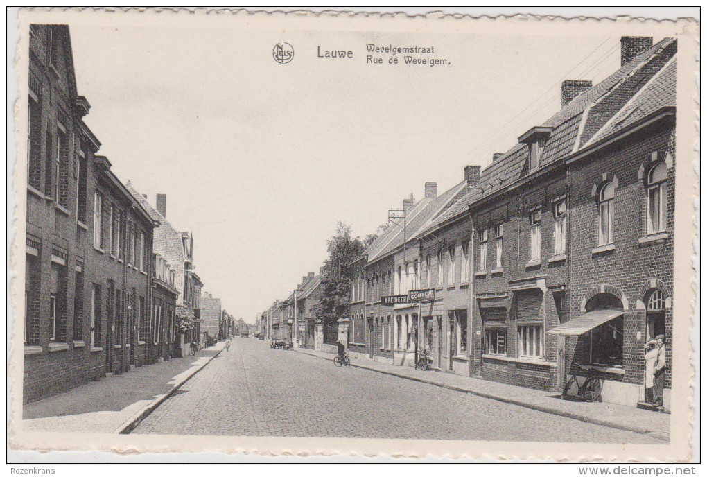 Lauwe Menen West-Vlaanderen Wevelgemstraat (In Zeer Goede Staat) - Menen