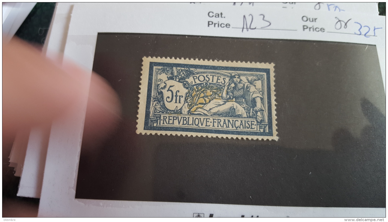 LOT 327861 TIMBRE DE FRANCE NEUF** N°123 - Ungebraucht