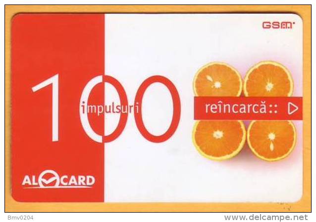 Moldova Moldavie Moldau Used 100 Lei  Telephone Card - Moldova